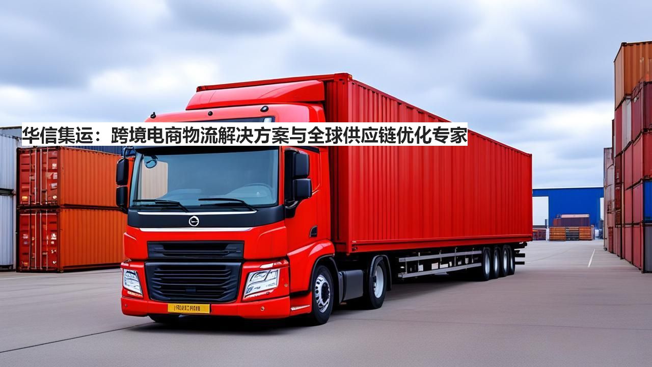 華信集運：跨境電商物流解決方案與全球供應(yīng)鏈優(yōu)化專家