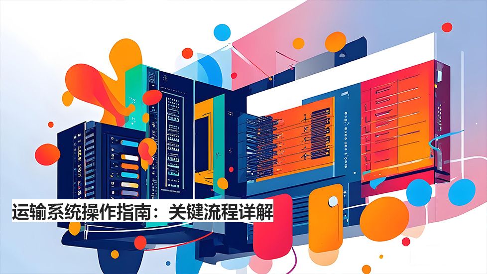 運(yùn)輸系統(tǒng)操作指南：關(guān)鍵流程詳解