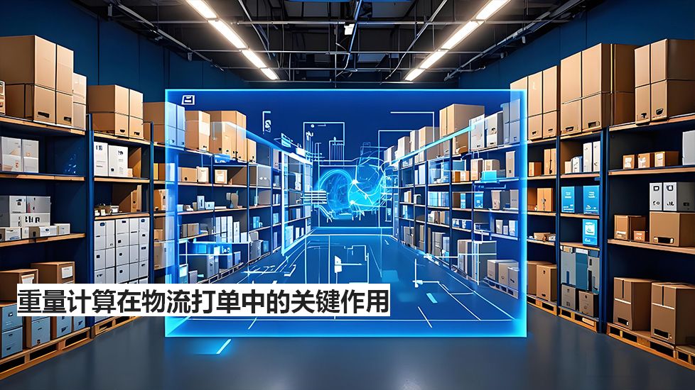 重量計算在物流打單中的關(guān)鍵作用