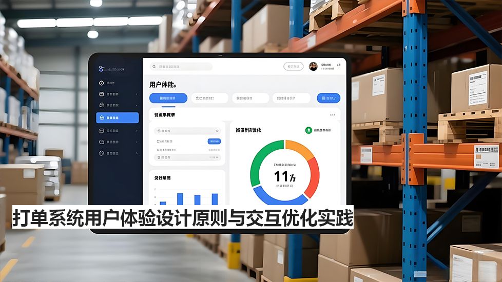 打單系統(tǒng)用戶體驗設(shè)計原則與交互優(yōu)化實踐 打單系統(tǒng)用戶體驗設(shè)計原則與交互優(yōu)化實踐