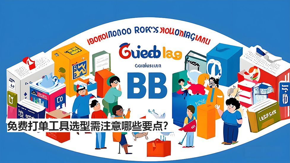 免費(fèi)打單工具選型需注意哪些要點(diǎn)？