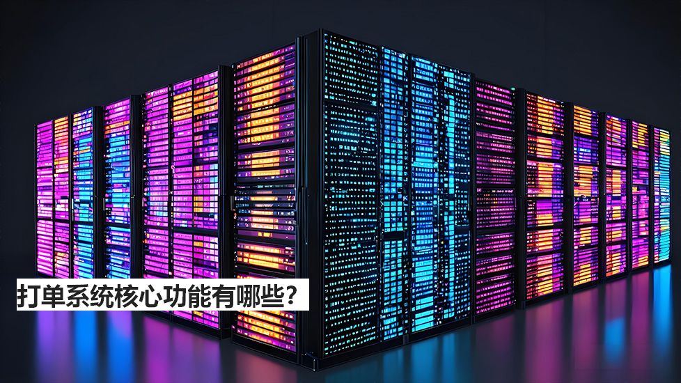 打單系統(tǒng)核心功能有哪些？