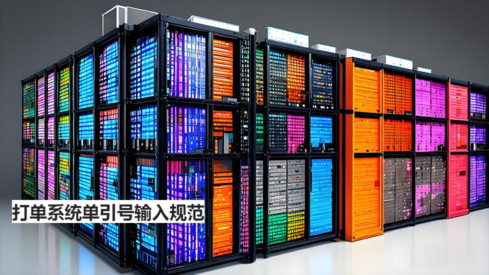 打單系統(tǒng)單引號輸入規(guī)范