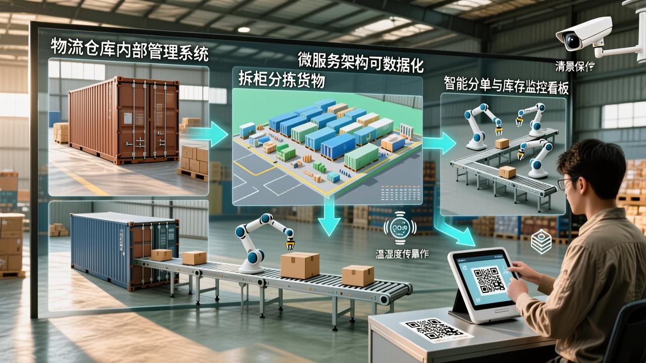 海外倉信息系統(tǒng)核心架構(gòu)與部署模式