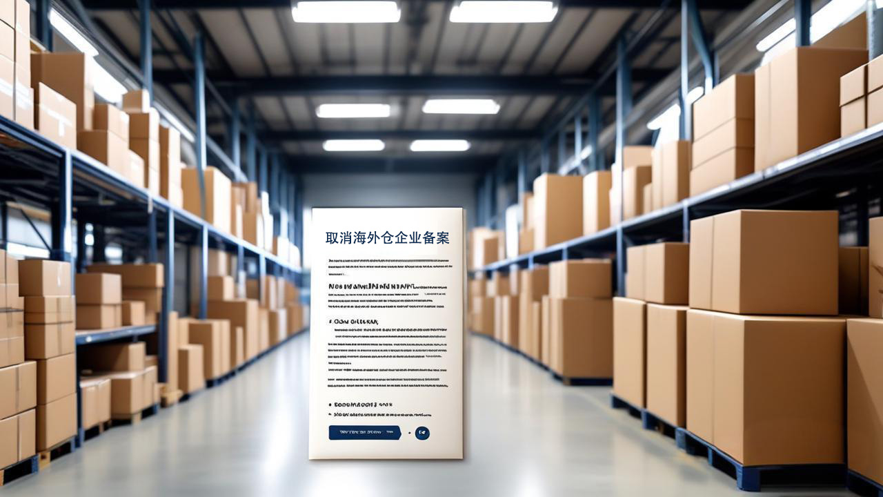 取消海外倉企業(yè)備案